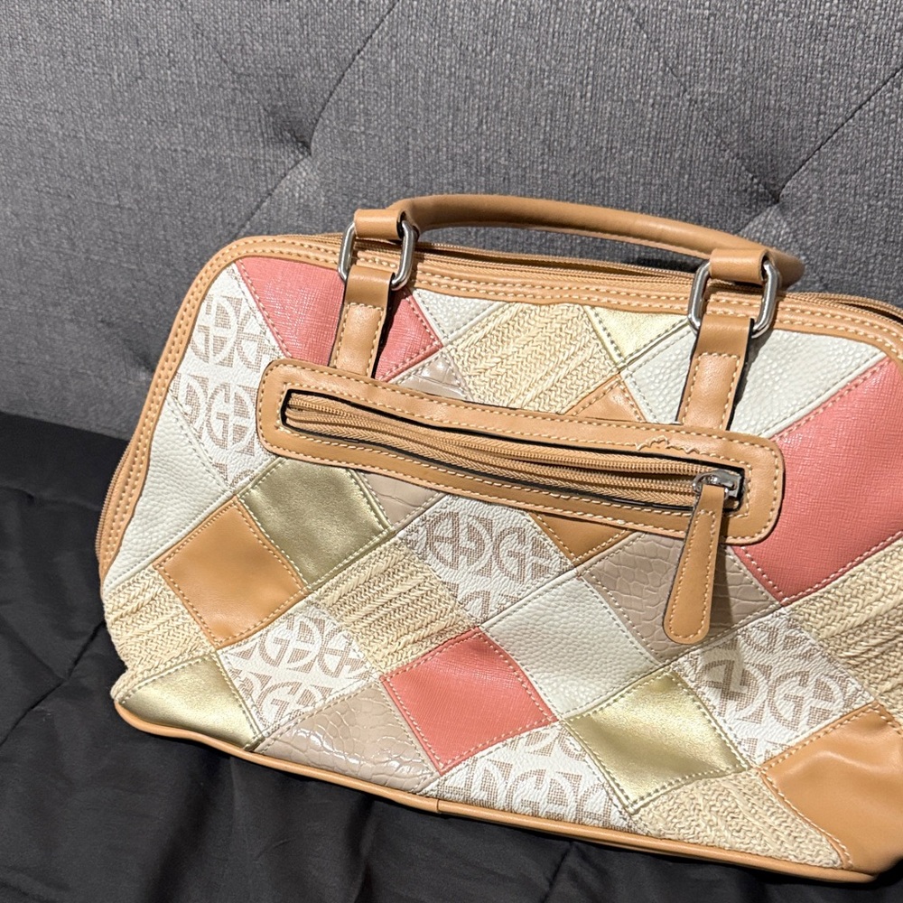 Giani Bernini Patchwork Leather Handbag - image 3